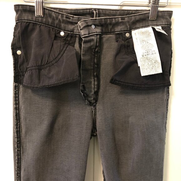 Diesel Industry Skinzee-High-Xp Skinny Jeans, W26 L32, Washed Out Colored Denim - Picture 15 of 16